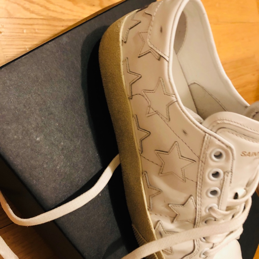 Saint Laurent Court Classic Cali Sneakers - Picture 9 of 11